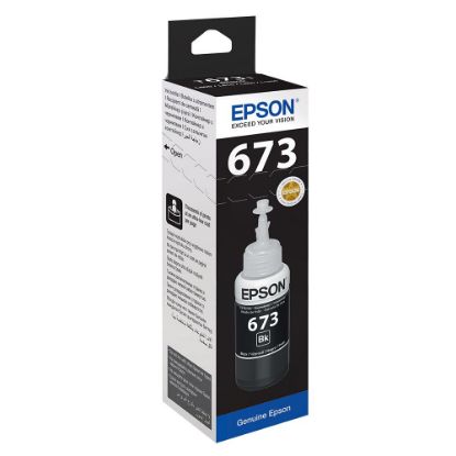 Epson T6731 Black Siyah Şişe Mürekkep T67314A resmi