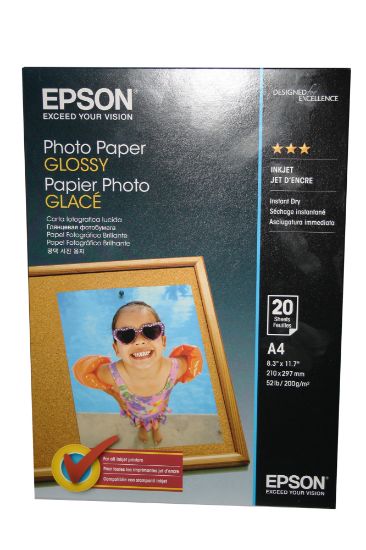 Epson A4 200Gram  20'li Fotoğraf Kağıdı S042538 resmi
