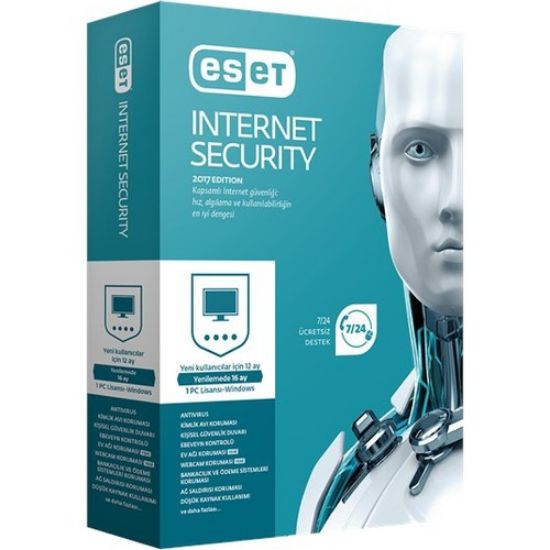 Eset Internet Securıty 10 Kullanıcı 1 Yıl resmi
