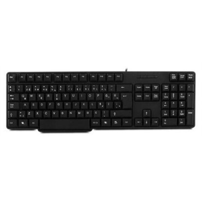 Everest KB-517U Siyah Kablolu Standart Klavye (Caps Lock Tuşu) (Kablo Uzunluğu 1.35 Mt) resmi