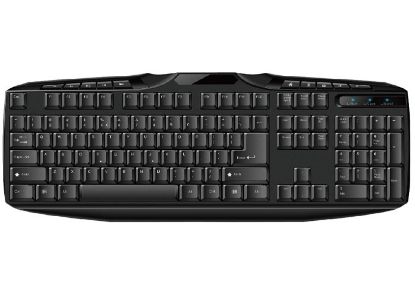 Everest KB-250U Siyah Q Usb Kablolu Multimedya 116 Tuşlu Klavye resmi