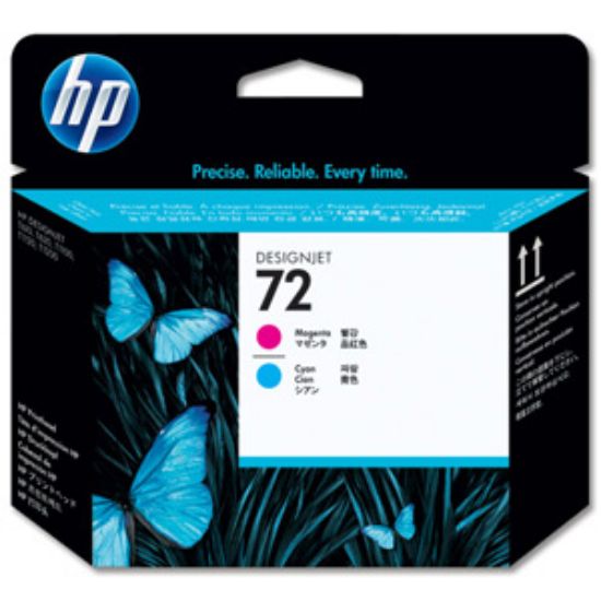 HP  C9383A 72 Magenta/Cyan Kırmızı/Mavi Baskı Kafası C9383A resmi