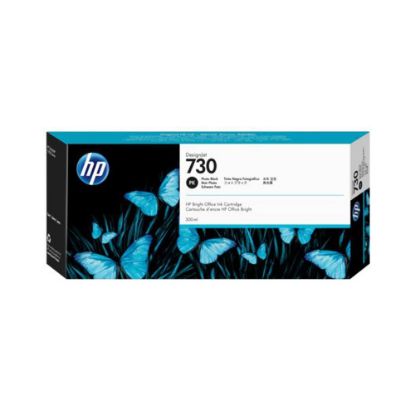 HP 730 Photo Black Foto Siyah 300 Ml Plotter Kartuşu P2V73A resmi