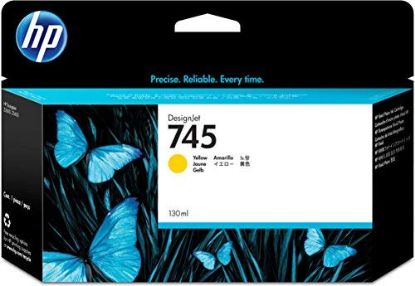 HP 745 Yellow Sarı 130ML Plotter Kartulu F9J96A resmi