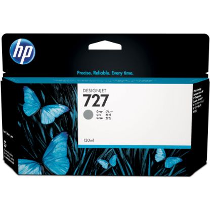 HP 727 Gray Gri 130ML Plotter Kartuşu B3P24A resmi