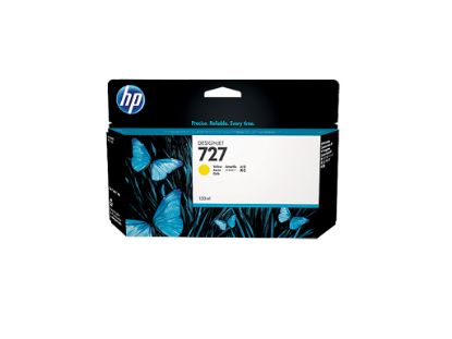 HP 727 Yellow Sarı 130ML Plotter Kartuşu B3P21A resmi