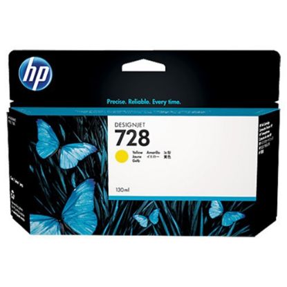 HP 728 Yellow Sarı 130ML Plotter Kartuşu F9J65A resmi