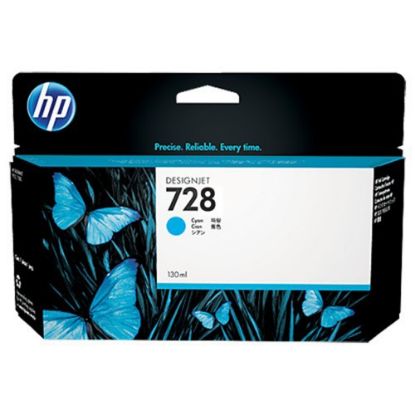 HP 728 Cyan Mavi 130ML Plotter Kartuşu F9J67A resmi