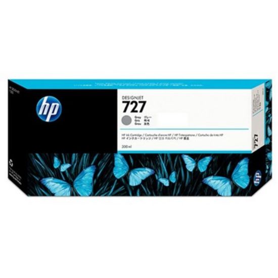 HP 727 Gray Gri 300ML Plotter Kartuşu F9J80A resmi