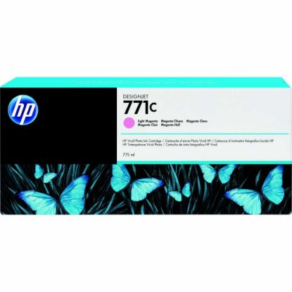 HP 771C Light Magenta Açık Kırmızı 775ML Plotter Kartuşu B6Y11A resmi