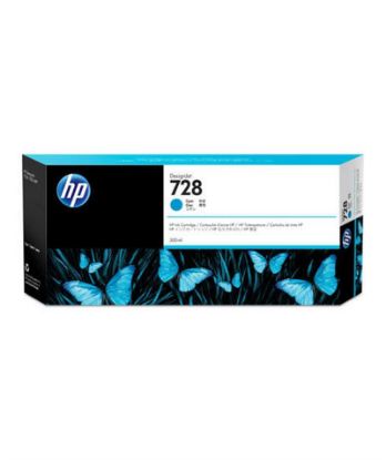 HP 728 Cyan Mavi 300ML Plotter Kartuşu F9K17A resmi