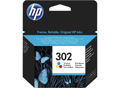 HP 302 Color Renkli Kartuş F6U65AE resmi