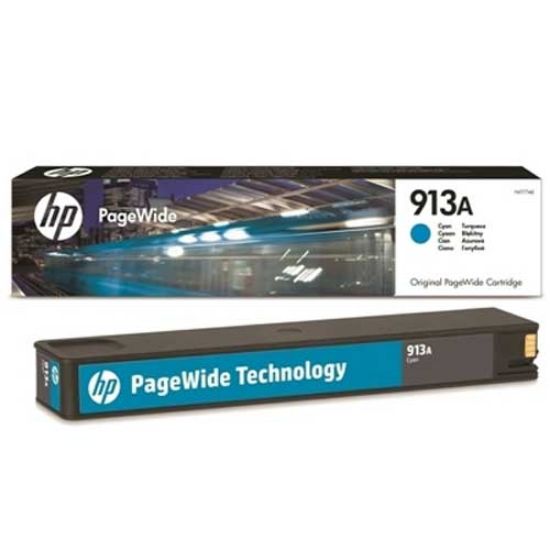 HP 913A Cyan Mavi Pagewide Kartuş F6T77AE resmi