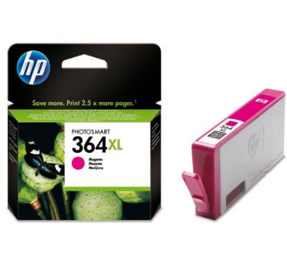 HP 364XL Magenta Kırmızı Yüksek Kapasite Kartuş CB324EE resmi