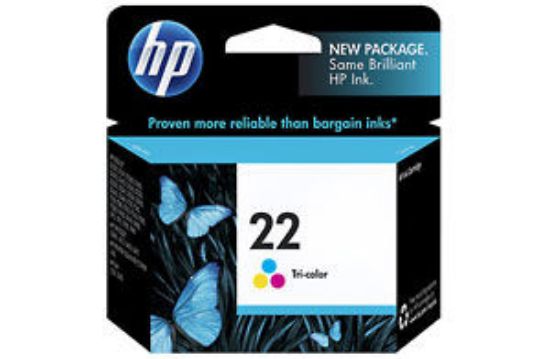 HP 22 Color Renkli Kartuş C9352AE resmi