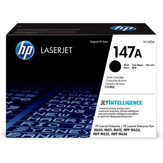 HP 147A Black Siyah 10.500 Sayfa Toner W1470A resmi