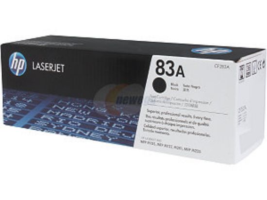 HP 83A Black Siyah 1.500 Sayfa Toner CF283A resmi