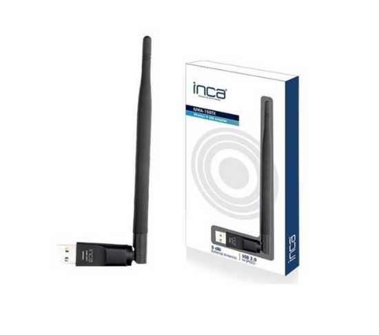 Inca IUWA-150tx 150mbps 5DBİ Anten Mini Wireless Adaptör resmi