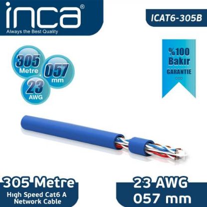 INCA CAT6 305B 23 AWG 57MM %99,5 BAKIR KABLO 305MT resmi