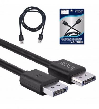 Inca Idpd-02tx 2mt Displayport to  Displayport 4k Kablo resmi
