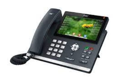 Karel IP138G Dokunmatik Renkli Ekran Adaptör Hariç  Masaüstü IP Telefon resmi