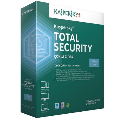 Kaspersky Total Security 3 Kullanıcı 1 Yıl resmi