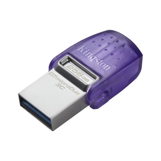 Kingston DTDUO3CG3/256GB DataTraveler microDuo 3C 200MB/s dual USB-A + USB-C Flash Bellek resmi