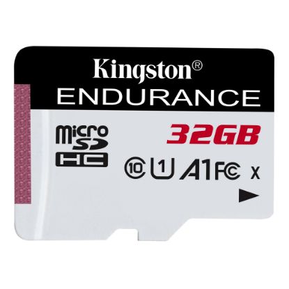 Kingston SDCE/32GB 32GB microSDHC Endurance 95R/30W C10 A1 UHS-I Card Only Hafıza Kartı resmi