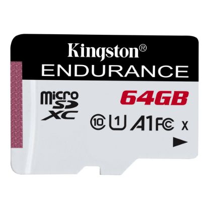 Kingston SDCE/64GB 64GB microSDXC Endurance 95R/30W C10 A1 UHS-I Card Only Hafıza Kartı resmi