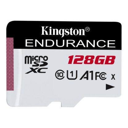 Kingston SDCE/128GB 128GB microSDXC Endurance 95R/45W C10 A1 UHS-I Card Only Hafıza Kartı resmi