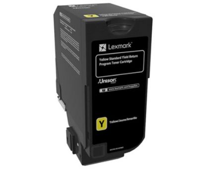 Lexmark 74C5SY0 7.000 Sayfa Yellow Sarı Toner CS720/725 CX725 resmi