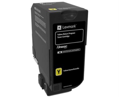 Lexmark 74C50Y0 3.000 Sayfa Yellow Sarı Toner CS720/725 CX725 resmi