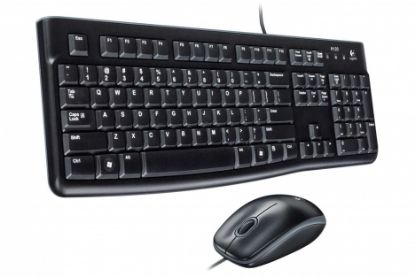 Logitech 920-002560 MK120 Q Usb Standart Kablolu Klavye Mouse Set  resmi