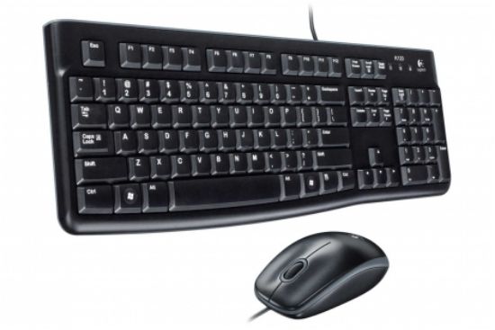 Logitech 920-002560 MK120 Q Usb Standart Kablolu Klavye Mouse Set  resmi
