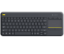 Logitech 920-007149 Wireless Touch K400 Plus Siyah TV Kablosuz Klavye resmi