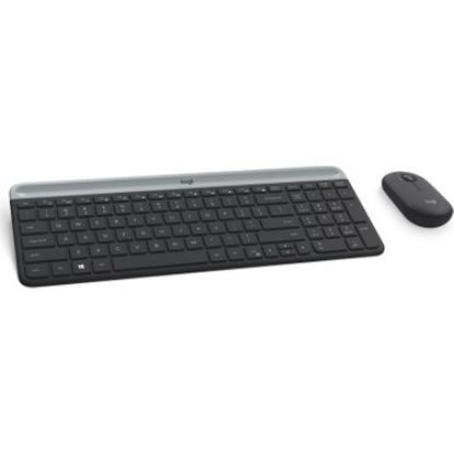 Logitech 920-009435 MK470 Siyah Kablosuz Klavye Mouse Seti resmi