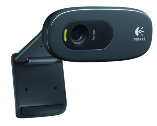 Logitech 960-001063 C270 720P HD WebCam resmi