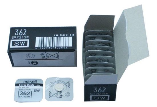 Maxell Sr-721Sw/362 10lu Paket Pil resmi
