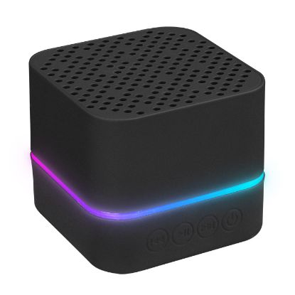 Mikado MD-18BT Siyah DC 5V/USB TF Kartlı Bluetoothlu Led Işklı Şarjlı Speaker resmi
