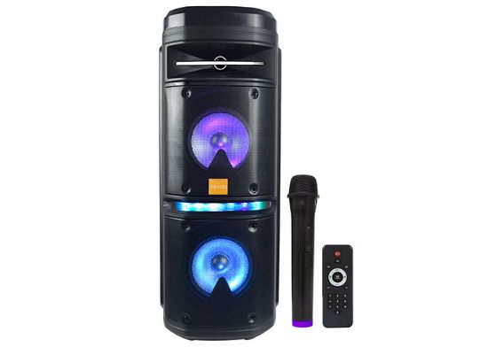 Mikado MD-230KP Siyah Usb+FM+Tf Kart+BT Destekli Kablosuz Mikrofonlu Öğretmen/Toplantı Anfisi resmi