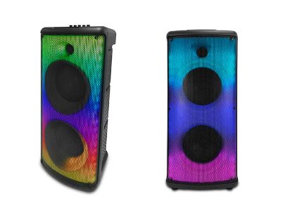 Mikado MD-833KP 7.4V3000mAh 30W Bluetooth/USB/TF/FM/Led Işıklı Kablolusuz Mikrofonlu Toplantı resmi