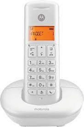 Motorola E201 Beyaz HF Handsfree Telsiz Dect Telefon  resmi