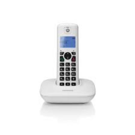 Motorola T401+ Beyaz Handsfree Telsiz Dect Telefon resmi