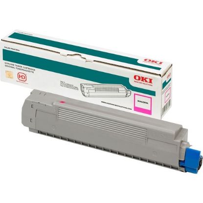 OKI 45862815 KIRMIZI TONER-M MC873 MC883 10.000 SAYFA resmi