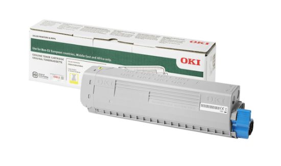 OKI 47095701 TONER-Y-C824/C834/C844-5K SARI TONER 5000 SAYFA resmi