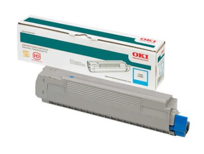 OKI 47095703 TONER-C-C824/C834/C844-5K MAVİ TONER 5000 SAYFA resmi