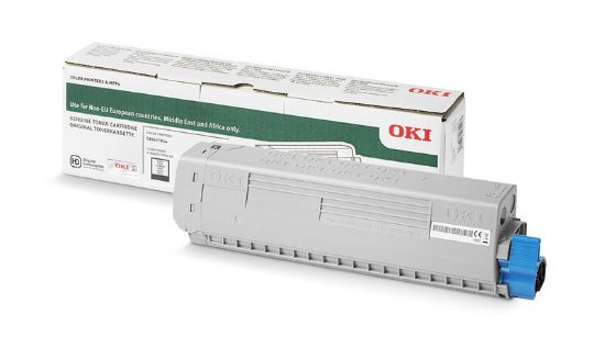 OKI 47095704 TONER-K-C824/C834/C844-5K SİYAH TONER 5000 SAYFA resmi