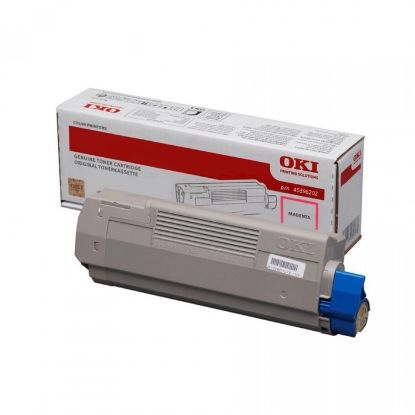 Oki MC770/780 11.500 Sayfa Magenta Kırmızı Toner 45396202 resmi