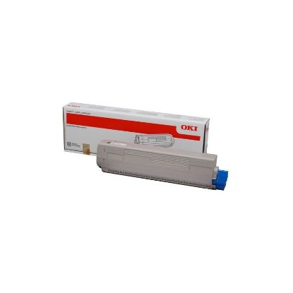 OKI 46490605 TONER-Y-C532/MC573-6K SARI TONER / C532/ C542/ MC563/ MC573 / 6.000 SAYFA resmi