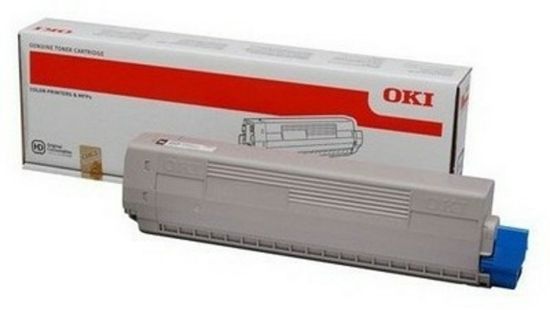 OKI 46490608 TONER-K-C532/MC573-7K SİYAH TONER / C532/ C542/ MC563/ MC573 / 7.000 SAYFA resmi